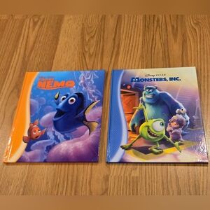 2 Disney Pixar Books